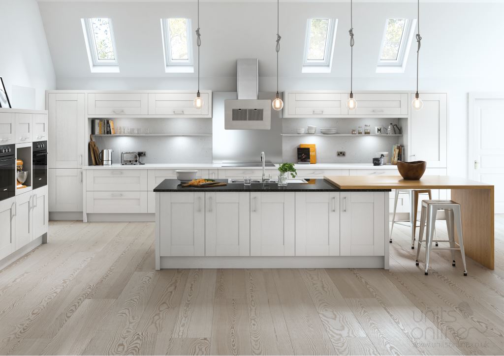 Cartmel light grey shaker kitchen