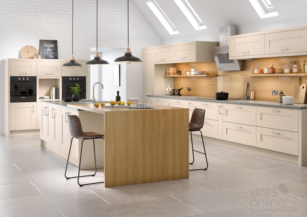 Cartmel stone grey shaker kitchen