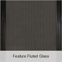 Feature Fluted Glass