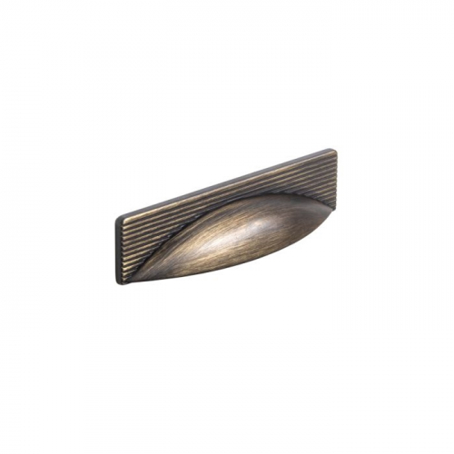 Alchester, Fluted cup handle, 96mm, Antique Bronze