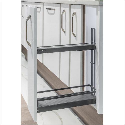 Kessebohmer - Style Base Unit Tray Pull-Out, 150mm Wide