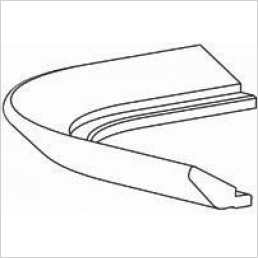 Curved Cornice for part 370x370mm (suit part 97)