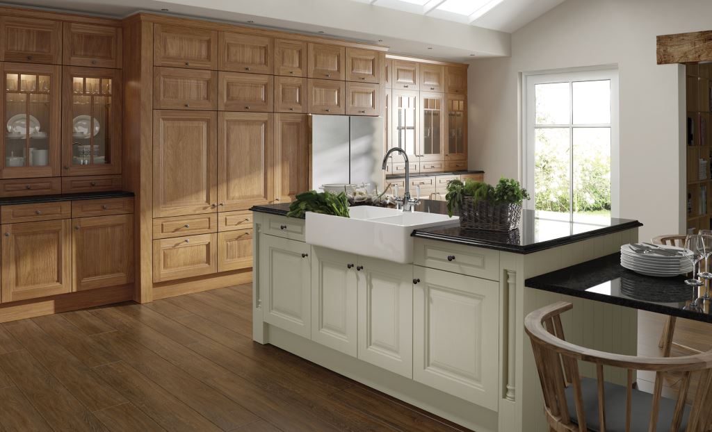 Jefferson oak classic kitchens from Kitchen Stori / Uform