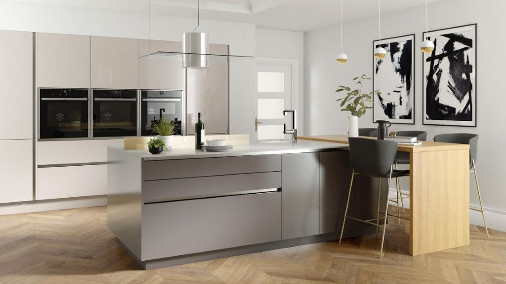 Unity high gloss kitchen from Second Nature