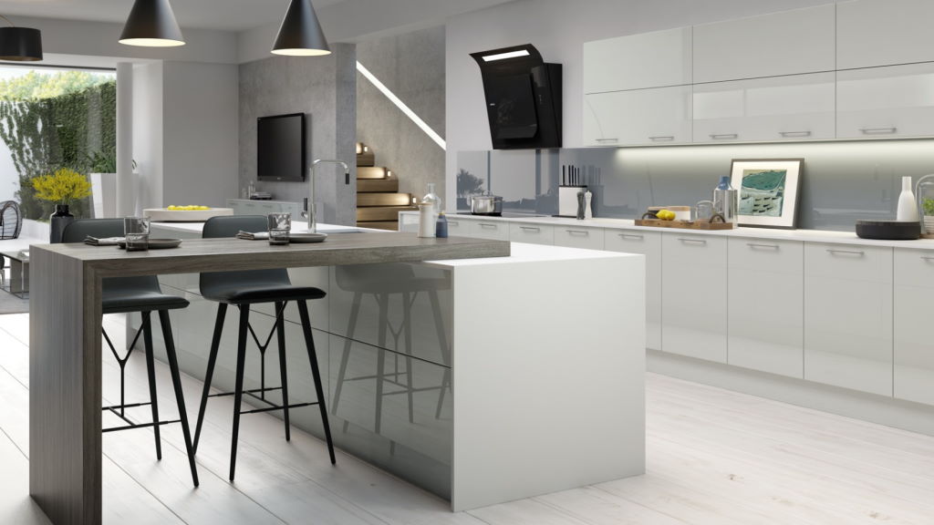 Vivo+ high gloss kitchen from Kitchen Stori / Uform