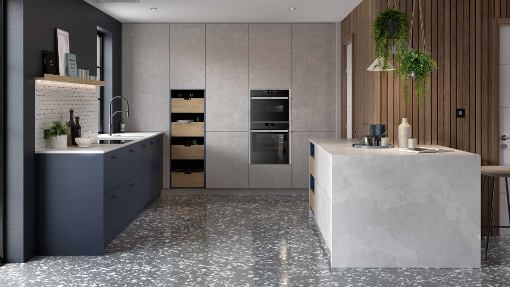 Unity modern kitchen from Second Nature