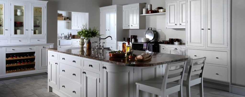 Salcombe painted kitchen