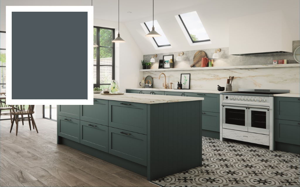 Fenton Shaker kitchen Seal Grey