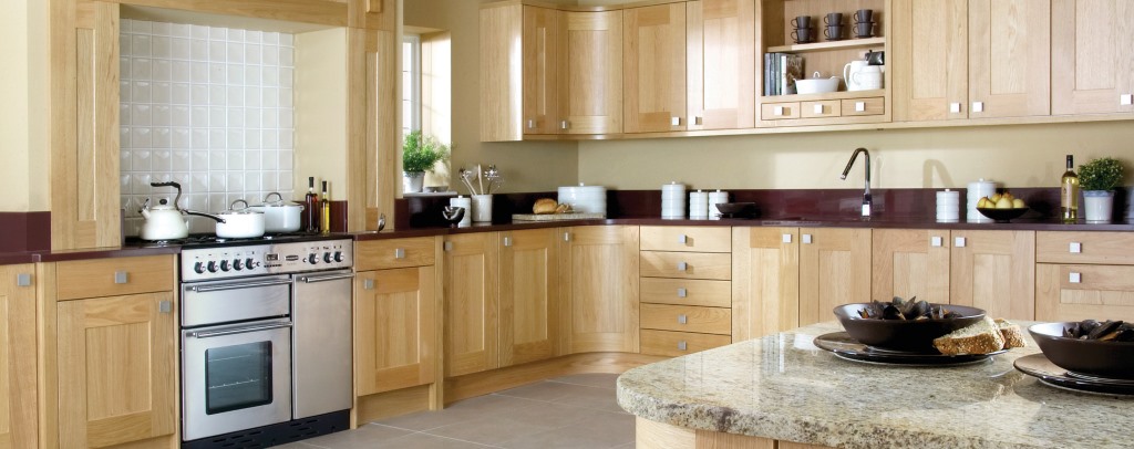 Lansdowne natural oak shaker kitchen
