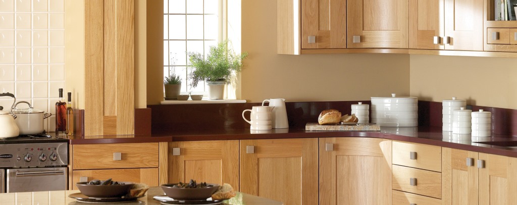 Lansdowne natural oak shaker kitchen