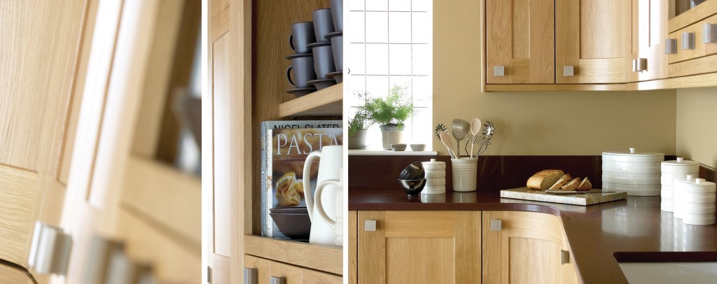 Lansdowne natural oak shaker kitchen