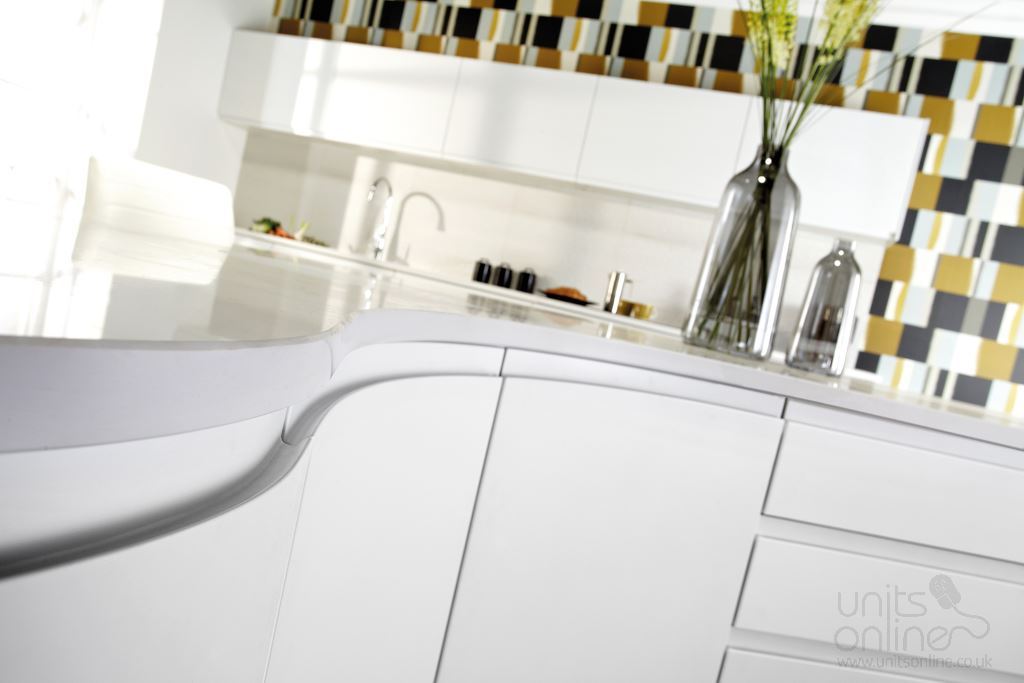 Malmo painted matt handleless kitchen