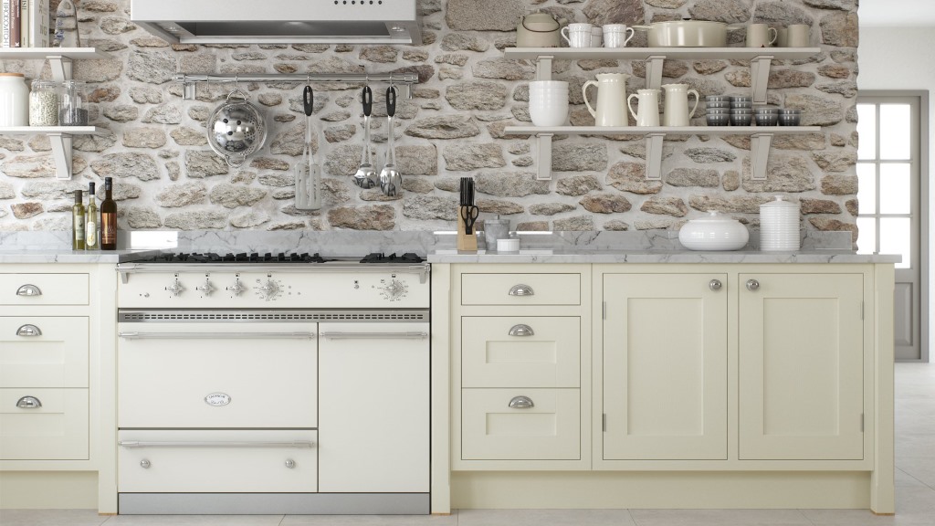 Baystone Shaker Inframe Kitchen