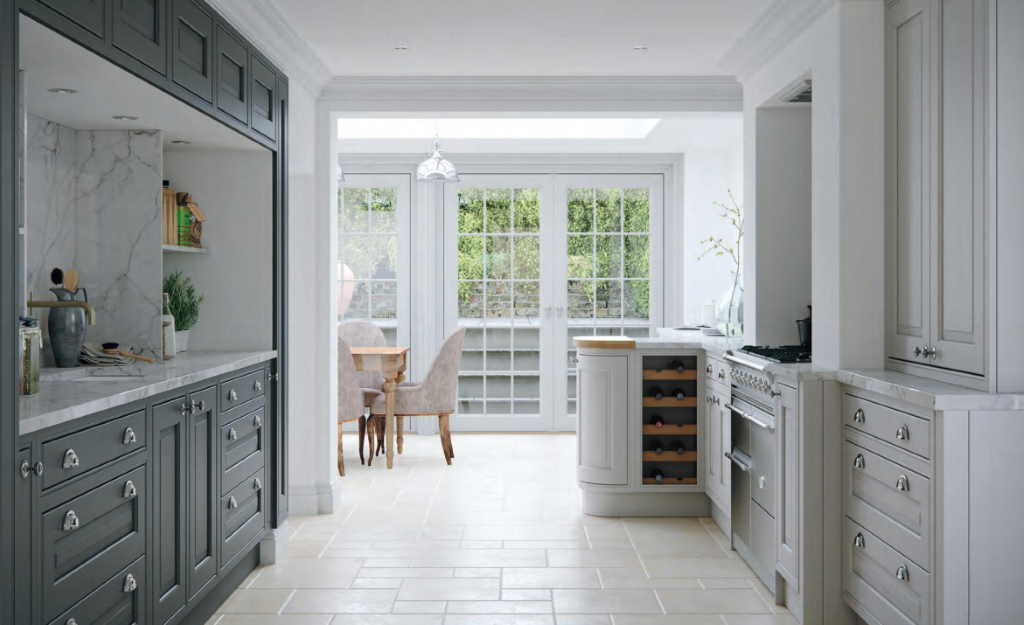 Eildon ash painted kitchen