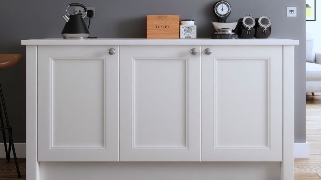 Farringdon beaded painted kitchen