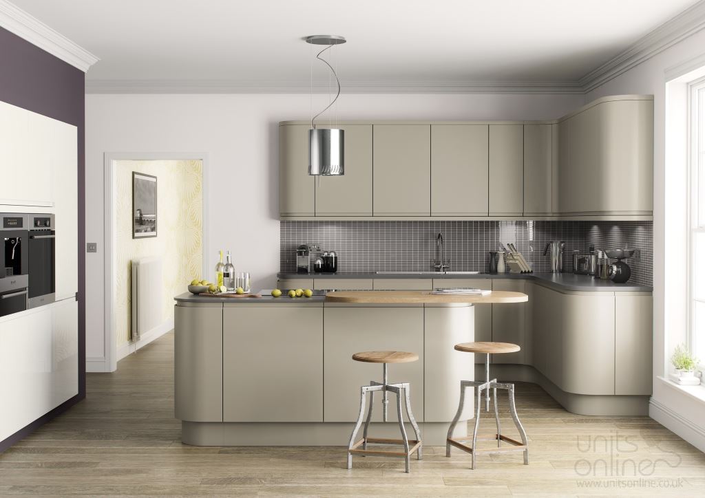 Lucente matt painted kitchen dakar