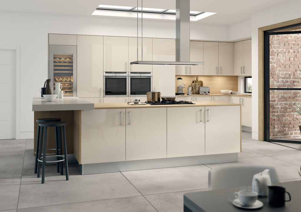 Vivo gloss stone kitchen