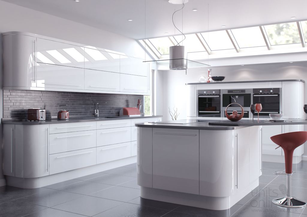 Vivo gloss white kitchen