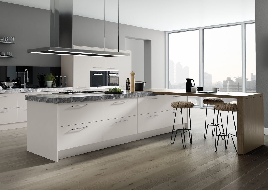 Vivo matt light grey kitchen