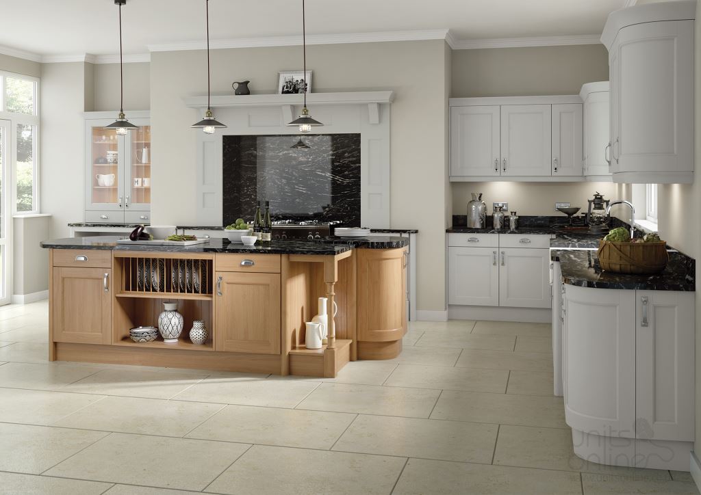 Windsor light grey shaker kitchen