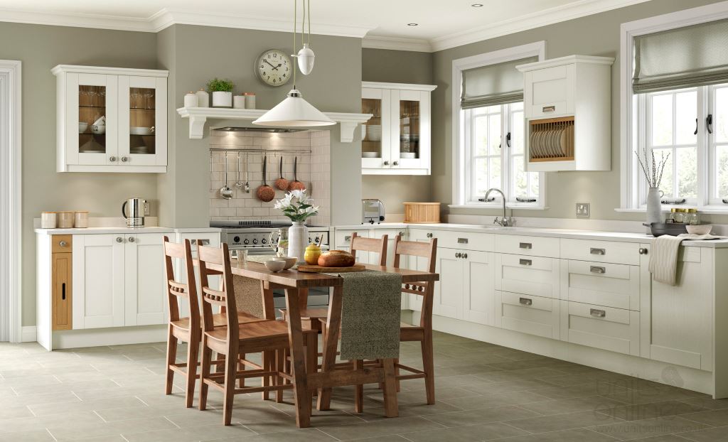 Kensington shaker kitchens from Kitchen Stori/Uform