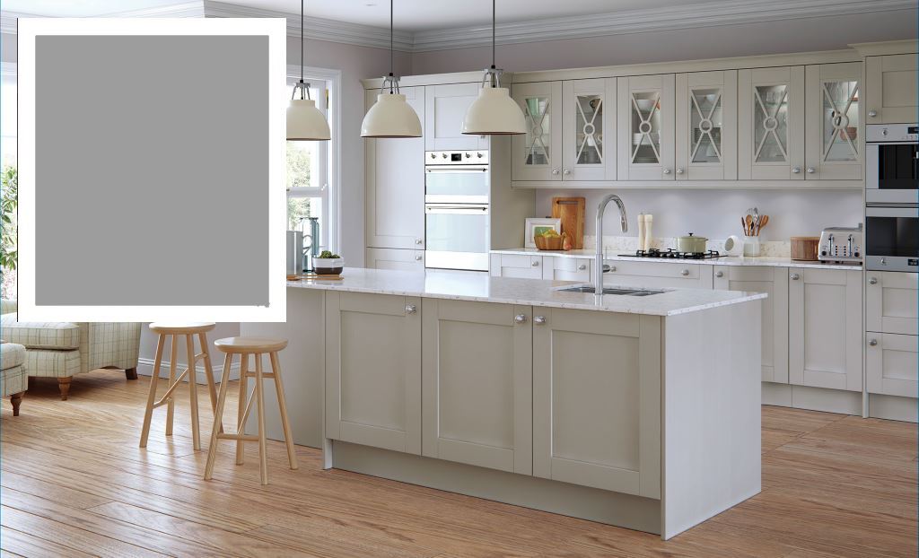 Madison dust grey shaker kitchen