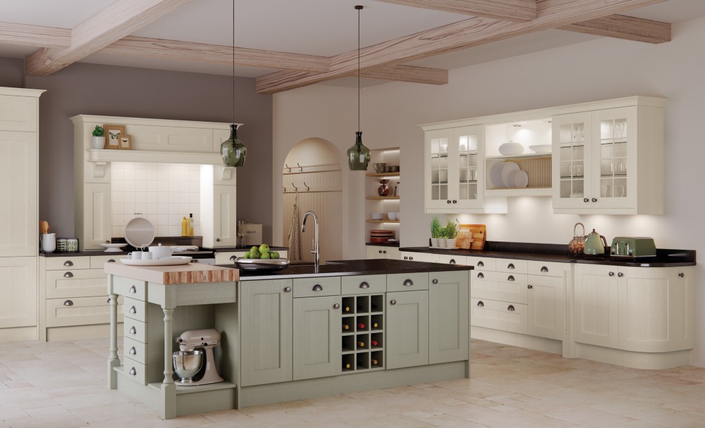 Wakefield Ivory Painted Shaker Kitchen