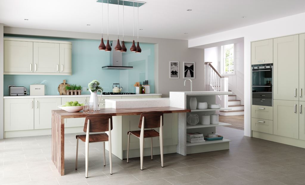 Windsor painted shaker kitchen