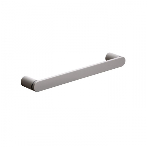 PWS - Lloyd, D handle, 160mm,  Taupe Grey