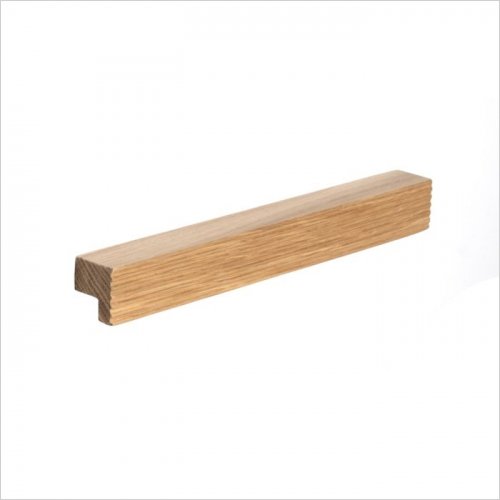 PWS - Fairfield, Fluted Trim Handle 160mm, oak