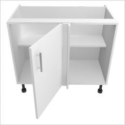 800mm Corner Highline/Undermount Sink Base with 450mm Door