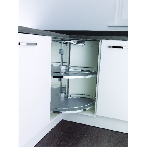 KAPTDFH600A Kesseböhmer Tandem Anthracite Arena Pure Larder Side