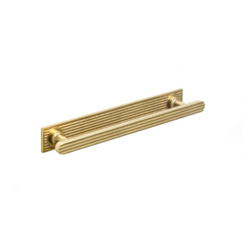 Henley, Fluted Bar handle, Classic, with backplate, 160mm