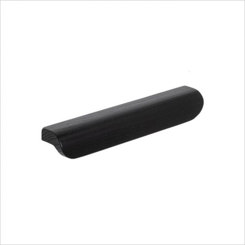PWS - Winfell, Rounded Trim Handle, 160mm, black ash
