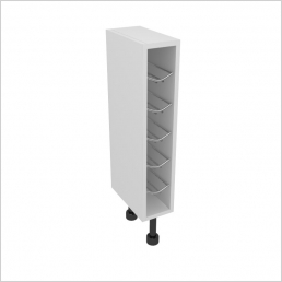 150mm Wine Rack 300mm Deep Chrome