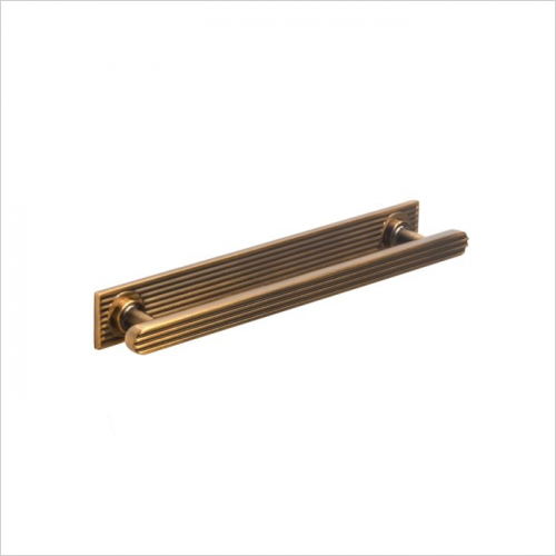 PWS - Henley, Fluted Bar handle, Classic, with backplate, 160mm