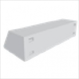 dishwasher base rail: 35 x 600 x 22