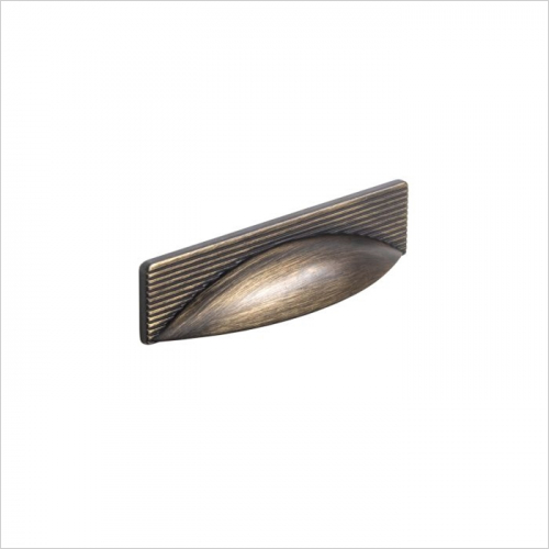 PWS - Alchester, Fluted cup handle, 96mm, Antique Bronze