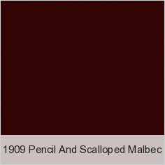 1909 Pencil And Scalloped