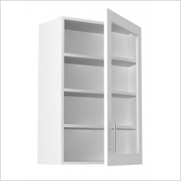 900mm High Wall Glass Unit (2 Glass Shelves) 500mm