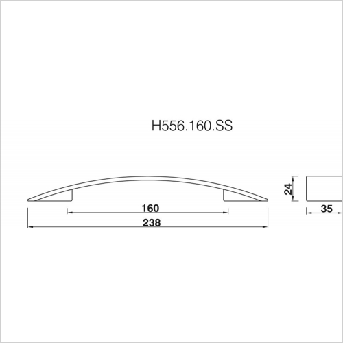 Bow Handle 160/192mm