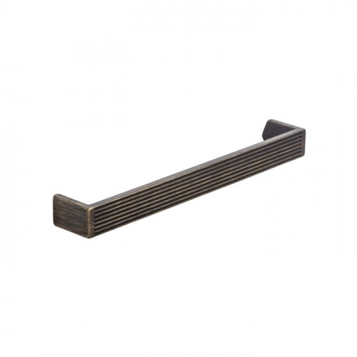 Alchester, Fluted D handle, 160mm, Antique Bronze