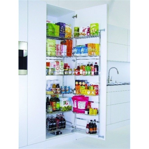 Classic Tandem Larder Unit With Soft-Close 500mm W, 1700mm H