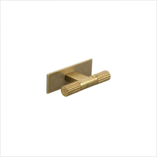 PWS - Arden, Fluted T bar with backplate, central hole centre