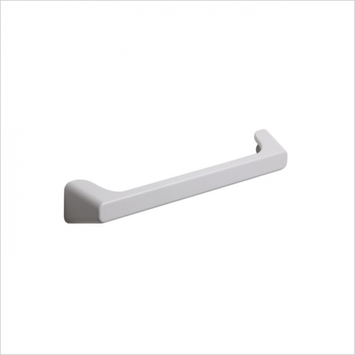 PWS - Hoxton, D Handle, 160mm, Dove Grey