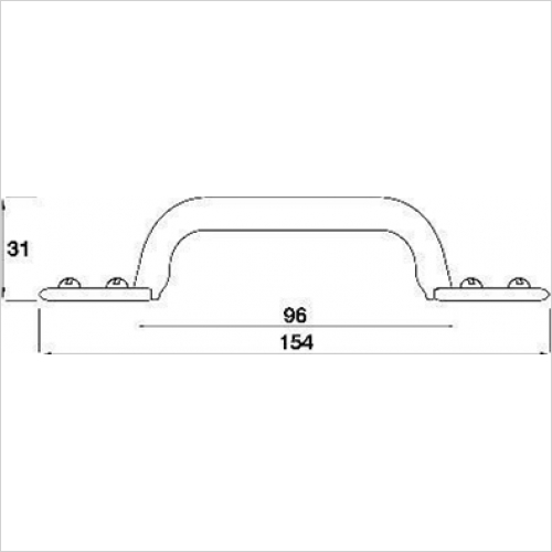 Bow Handle, 96mm