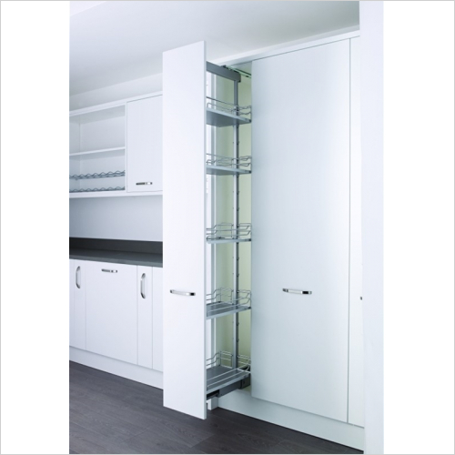 Kessebohmer - Arena, 300mm Full Extension Larder Unit, 1800-2200mm High