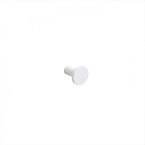 PWS - Lloyd, knob, 25mm, White