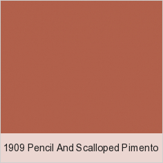 1909 Pencil And Scalloped