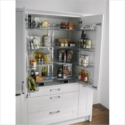 Kessebohmer - Classic Tandem Larder Unit, Studio Height, 500mm Wide